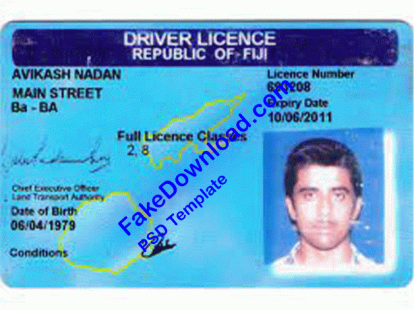 Fiji Driver License