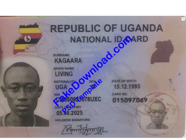Uganda national id card