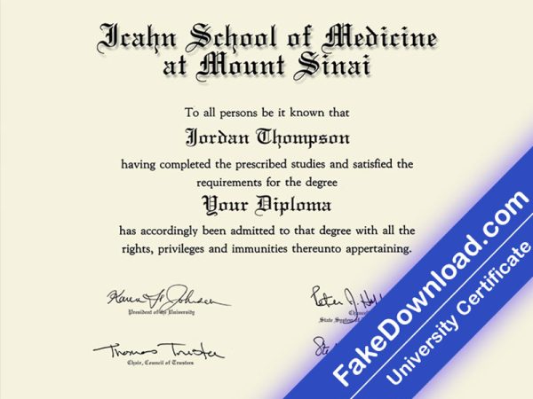 Icahn School of Medicine at Mount Sinai Template (psd)