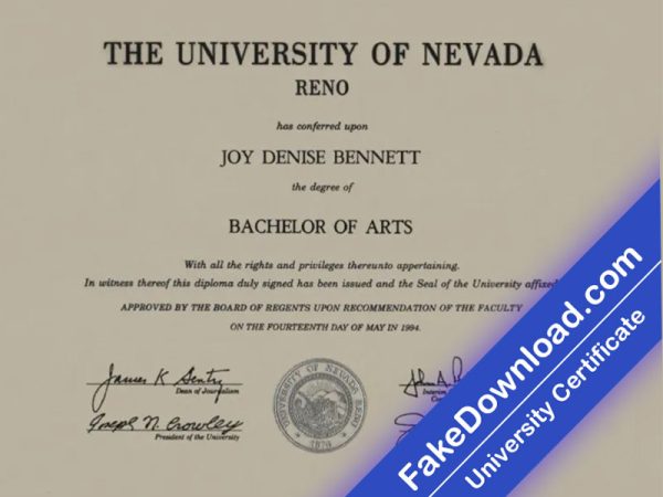University of Nevada- Reno Template (psd)