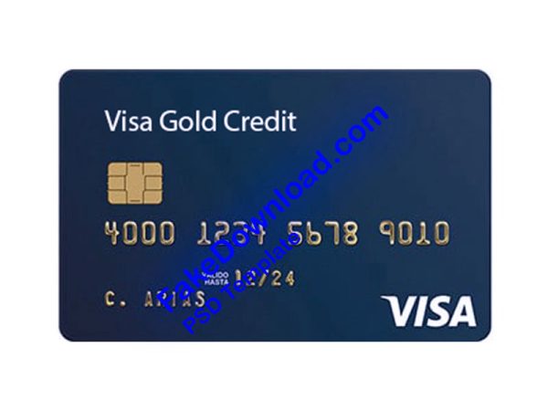 Wells Fargo Active Cash Card Template (psd)