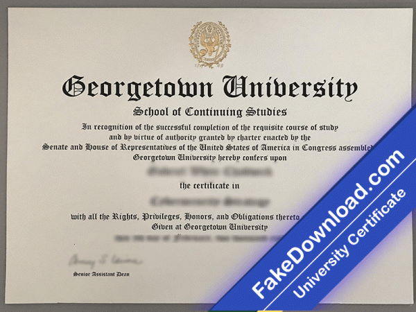 Georgetown University Template (psd)