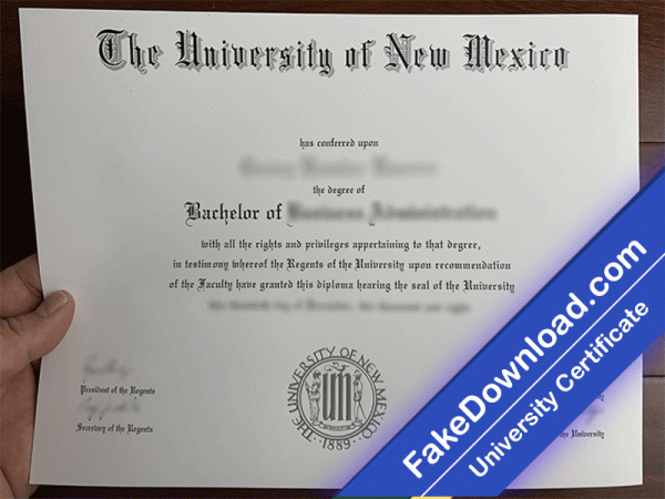 The University of New Mexico Template (psd)