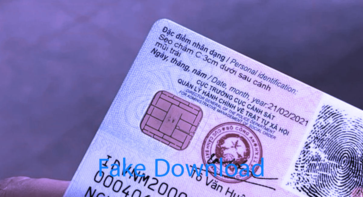 National ID card PSD Templates