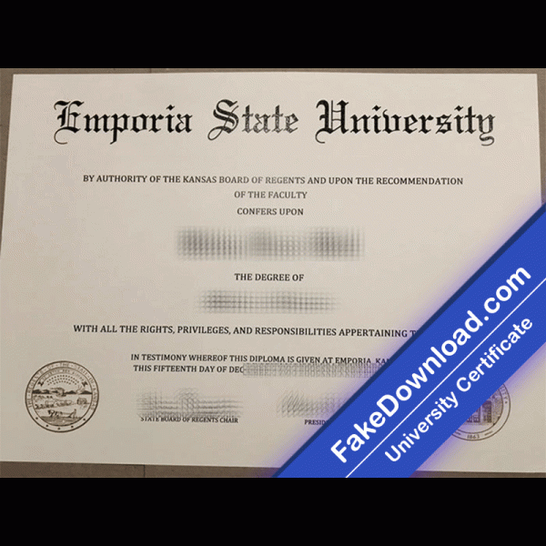 Emporia State University Template (psd)