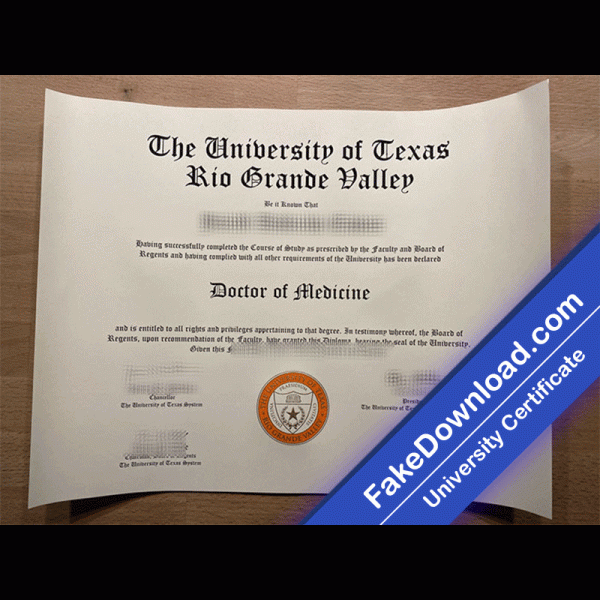 Texas Rio Grande Valley (UTRGV) University Template (psd)