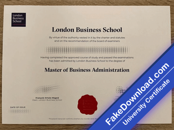 London Business School (LBS) University Template (psd)