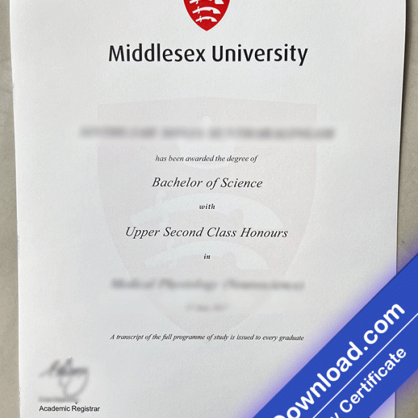 Middlesex University Template (psd)