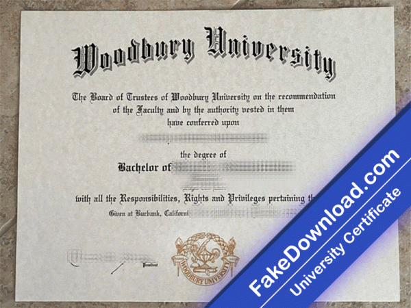 Woodbury University Template (psd)