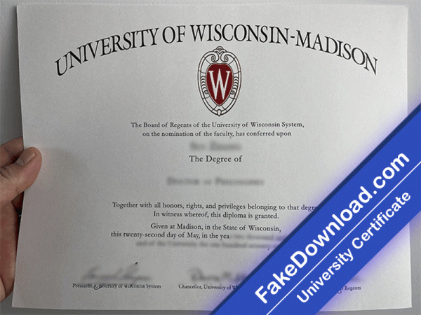 Wisconsin-Madison University Template (psd)