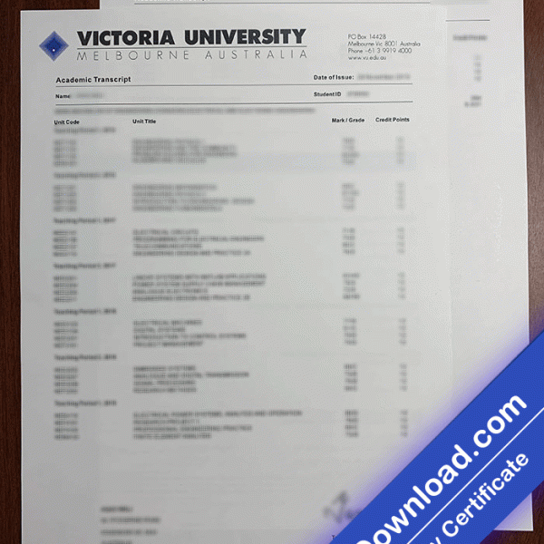 Victoria University Template (psd)