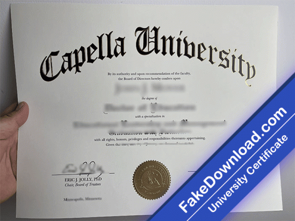 Capella University Template (psd)