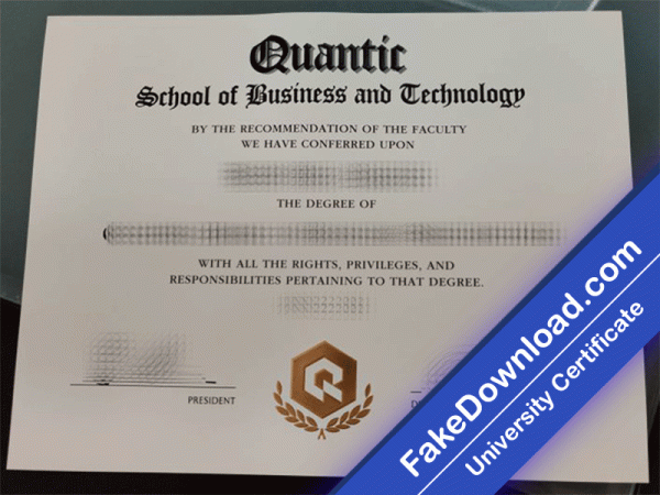 Quantic School of Business and Technology Template (psd)