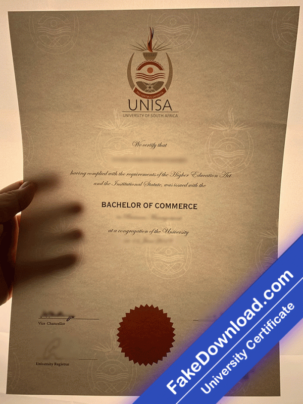 University of South Africa (UNISA) Template (psd)