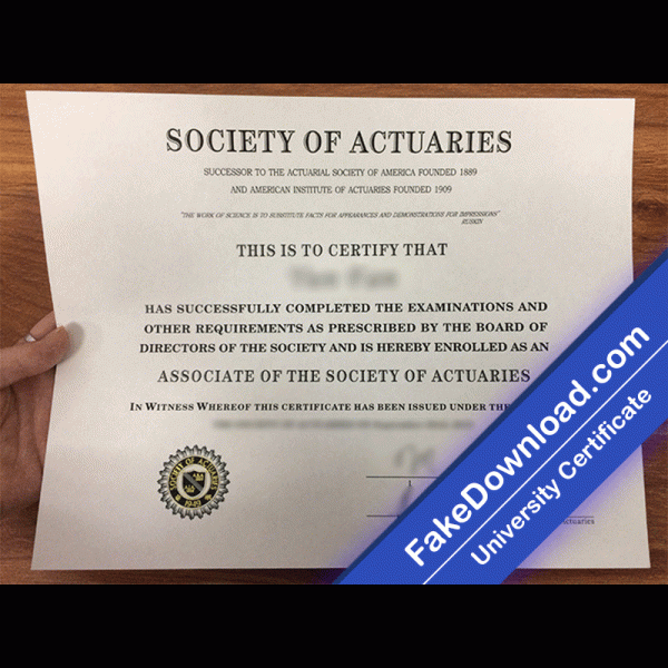 Society of Actuaries University Template (psd)