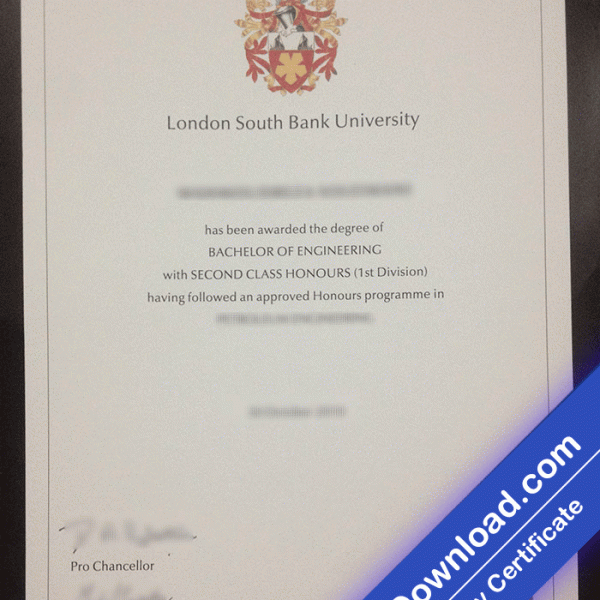 London South Bank University (LSBU) Template (psd)