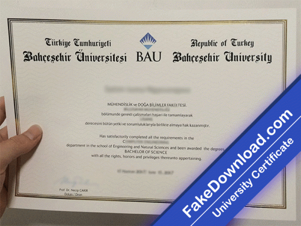 Bahcesehir University (BAU) Template (psd)