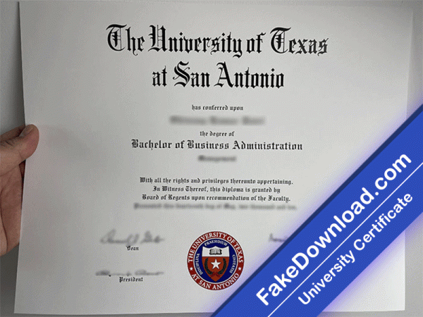 Texas at San Antonio University Template (psd)