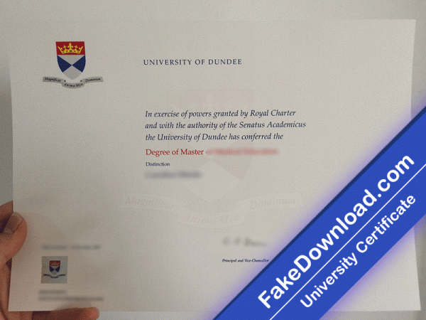 Dundee Master University Template (psd)