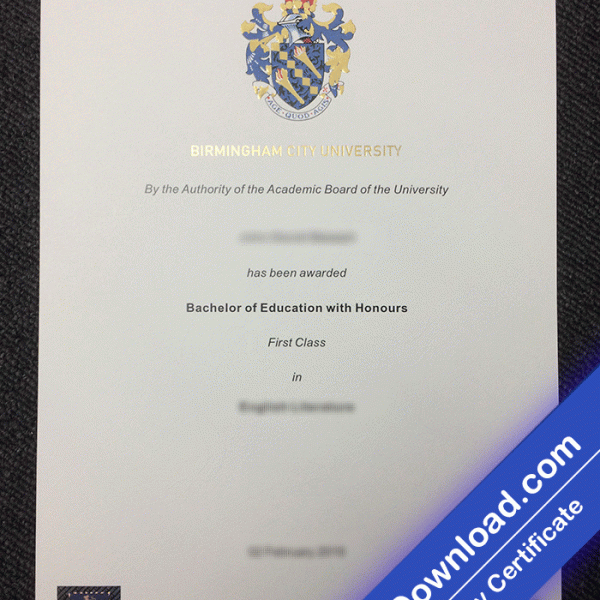 Duplicate Birmingham City University Template (psd)