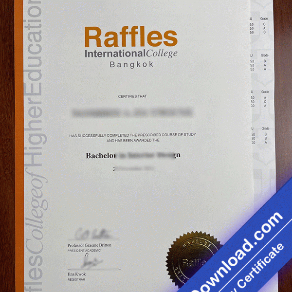 Raffles International University Template (psd)