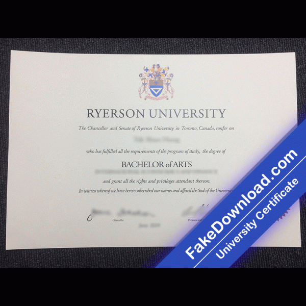 Ryerson University Template (psd)