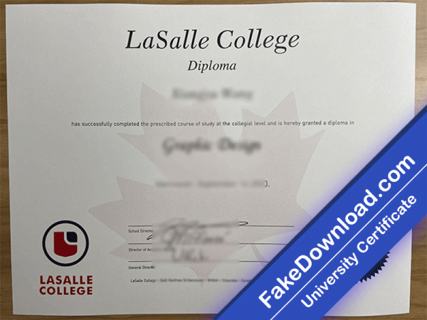 LaSalle College Template (psd)