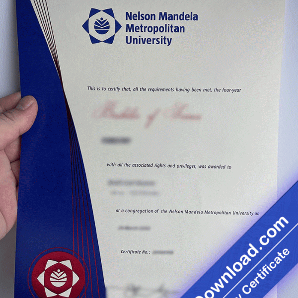 Nelson Mandela University Template (psd)