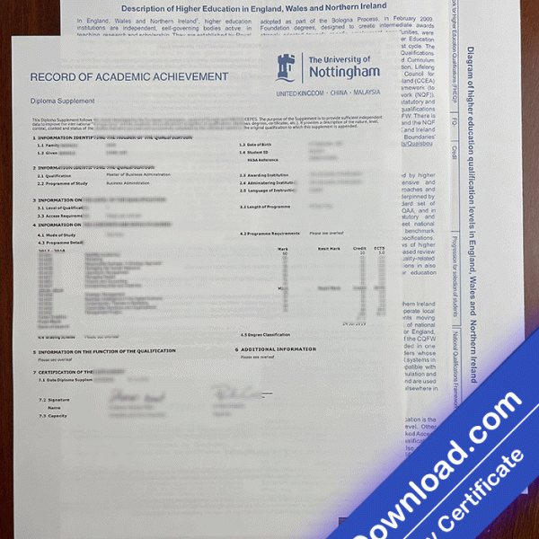 Nottingham University Template (psd)