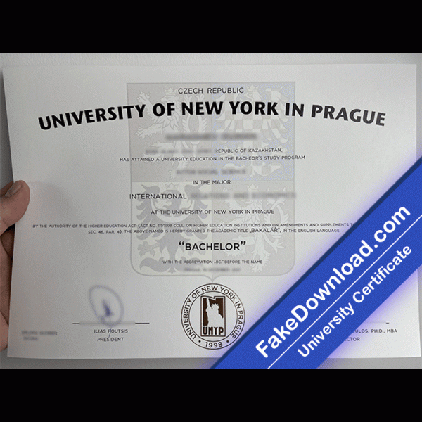 University of New York in Prague (UNYP) Template (psd)