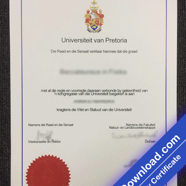 van Pretoria University Template (psd)