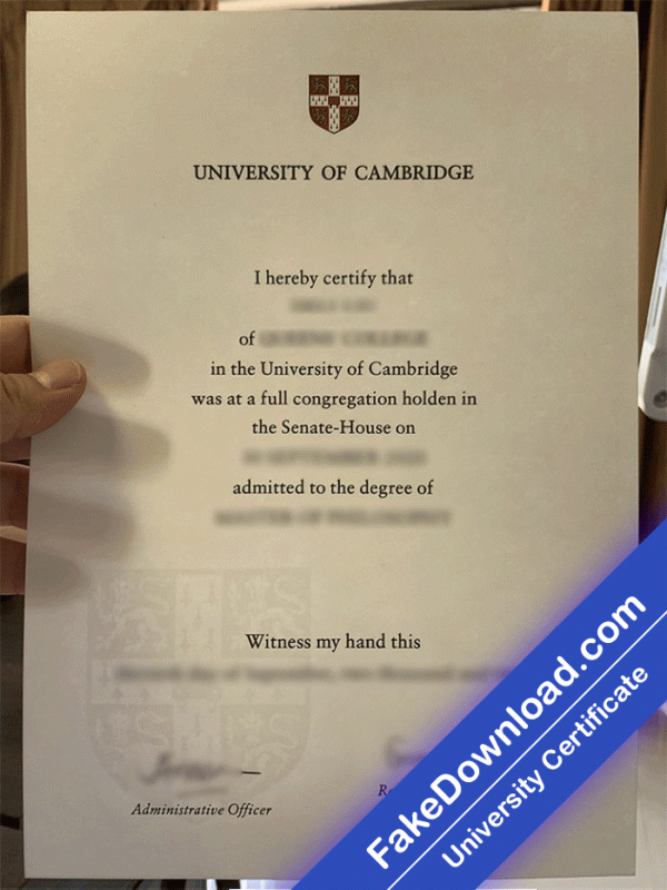Cambridge University Template (psd)